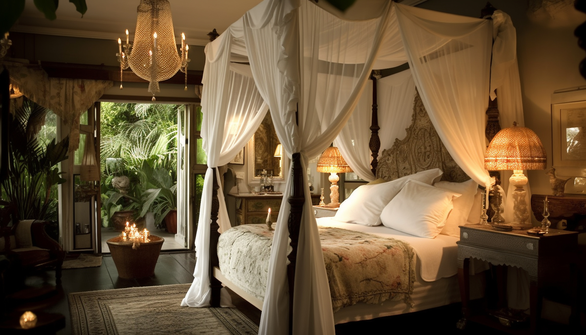 Luxury boutique bedroom